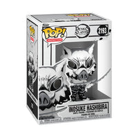 Funko Pop del personaggio Inosuke Hashibira della serie Demon Slayer.