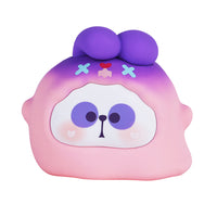 Blind Box del personaggio Mr Pa nella serie Morphing Little Pa.
Ogni confezione contiene a sorpresa il personaggio Mr Pa in versione portamonete in silicone.