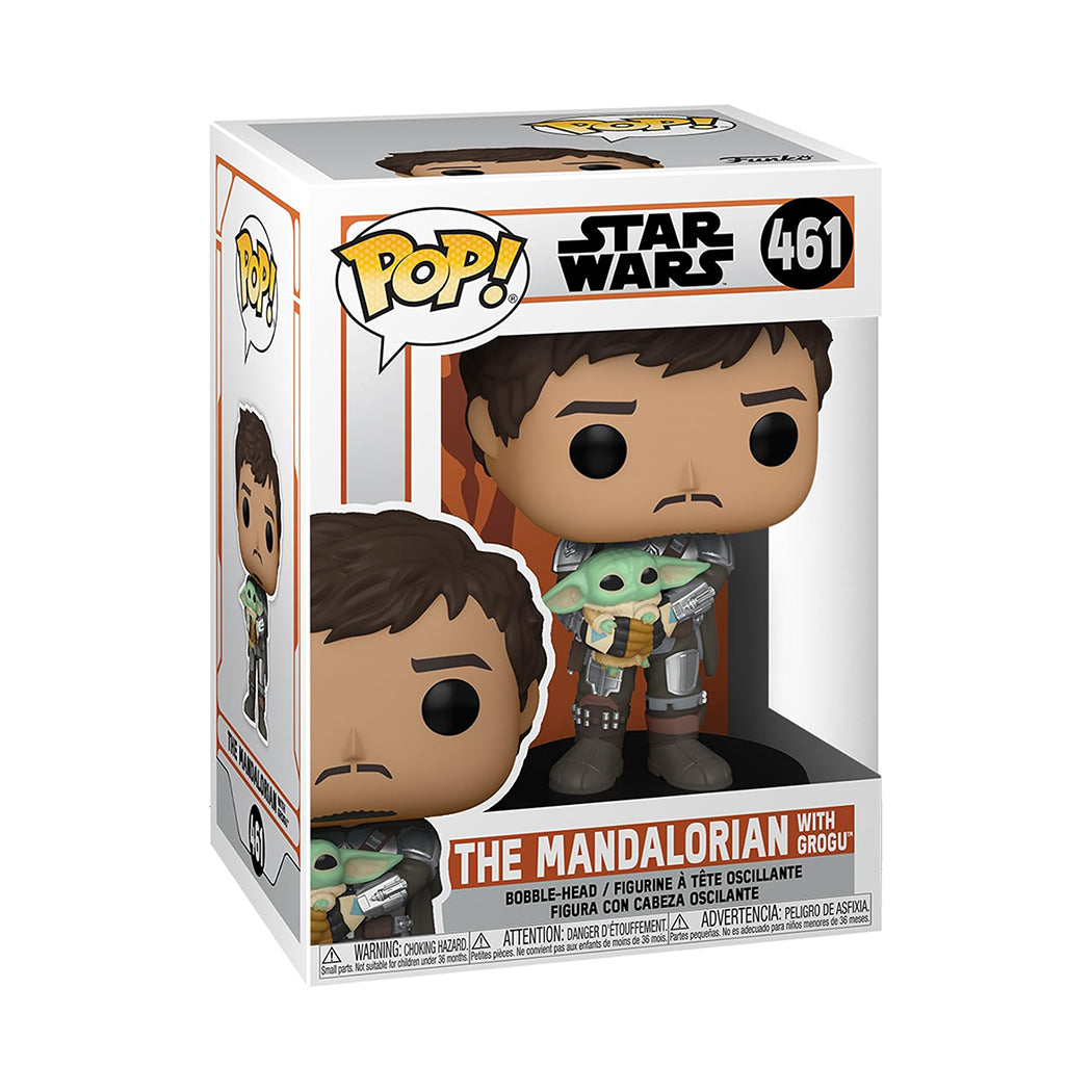 Funko Pop di Star Wars The Mandalorian with Grogu