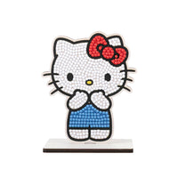 Kit con tutto l'occorrente per realizzare un buddy da tavolo del personaggio Hello Kitty.