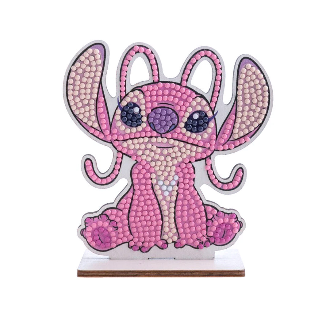 Kit con tutto l'occorrente per realizzare un buddy da tavolo del personaggio Angel di Stitch.