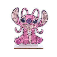 Kit con tutto l'occorrente per realizzare un buddy da tavolo del personaggio Angel di Stitch.