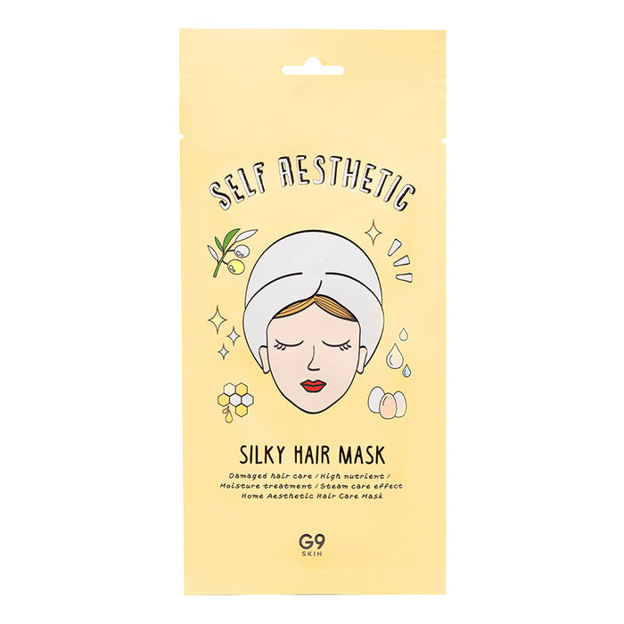 Maschera per nutrire i capelli secchi e danneggiati del Brand coreano G9 Skin.