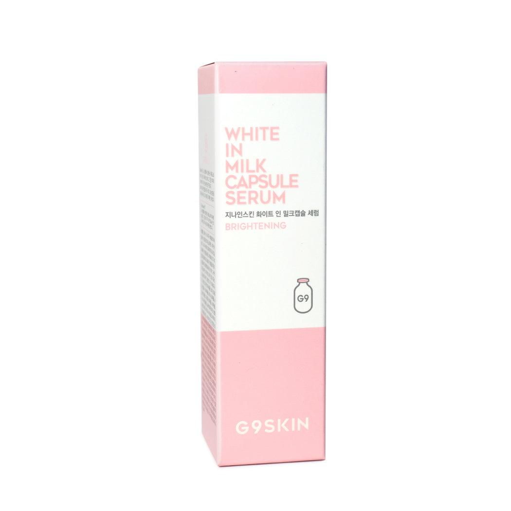 Siero per pelli spente e con macchie White in Milk del brand coreano G9 Skin.