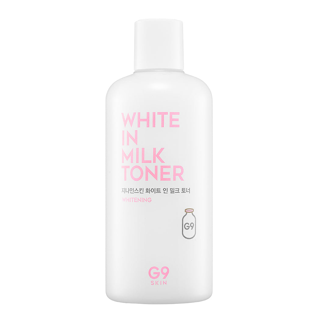 Tonico della linea White in Milk del brand coreano G9 Skin,