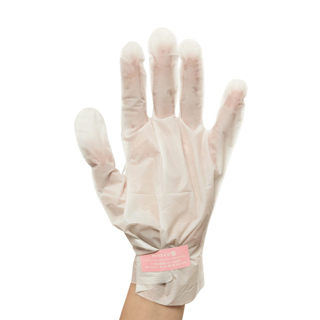 Maschera con burro di karité per nutrire le mani secche del Brand coreano G9 Skin.