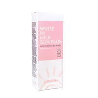 Protezione solare con filtri SPF 50+/PA++++ White in Milk del brand coreano G9 Skin.