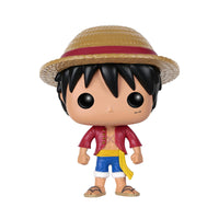 Funko Pop del personaggio Luffy della serie One Piece.