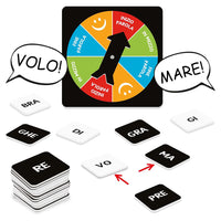 Gioco di società per stimolare il lessico e l'attenzione.