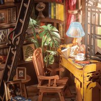 Puzzle in 3d che riproduce in miniatura uno studio.