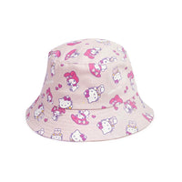 Cappellino da bambino modello pescatore di Hello Kitty.