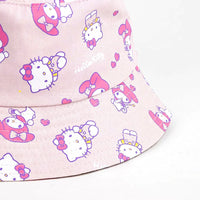 Cappellino da bambino modello pescatore di Hello Kitty.