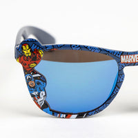 Occhiali da sole per bambino con i supereroi della Marvel.