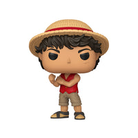 Funko Pop del personaggio Luffy della serie One Piece.