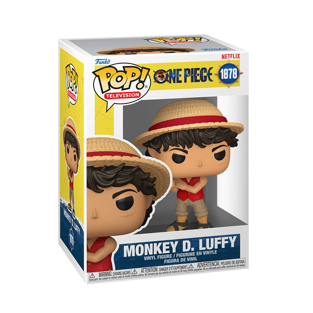 Funko Pop del personaggio Luffy della serie One Piece.