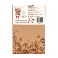 Puzzle in 3d che riproduce un  orchidea rosa.