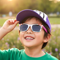 Set di accessori di Toy Story per bambino con occhiali da sole e cappellino.