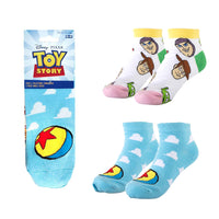 Set di 2 paia di calzini alla caviglia di Toy Story.