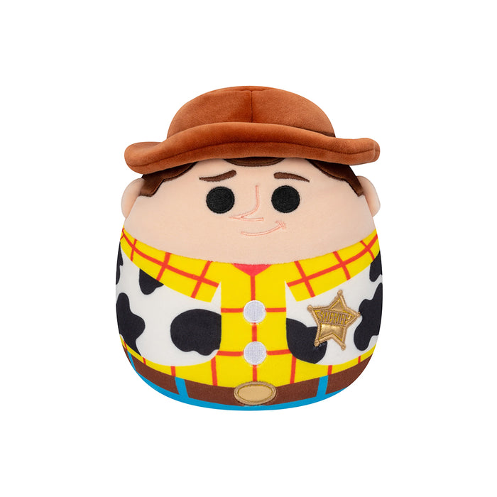 Plush squishmallows del personaggio Woody di Toy Story.