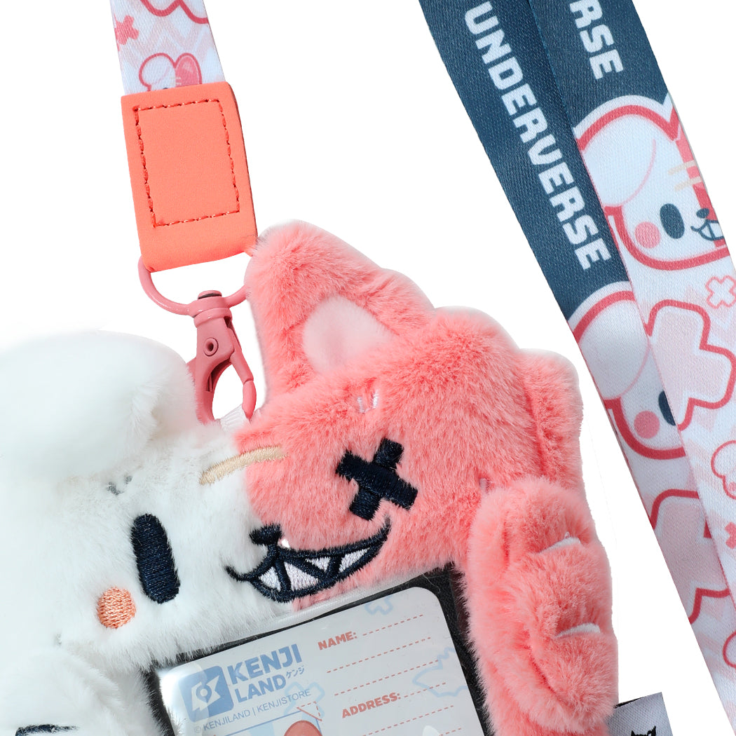 Porta badge fluffy del personaggio Stitchy della serie The Underverse.