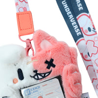 Porta badge fluffy del personaggio Stitchy della serie The Underverse.