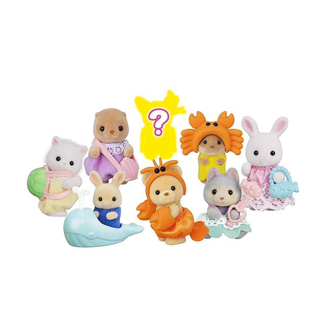 Blind Box della serie Sylvanian Families Baby Seashore Collection.