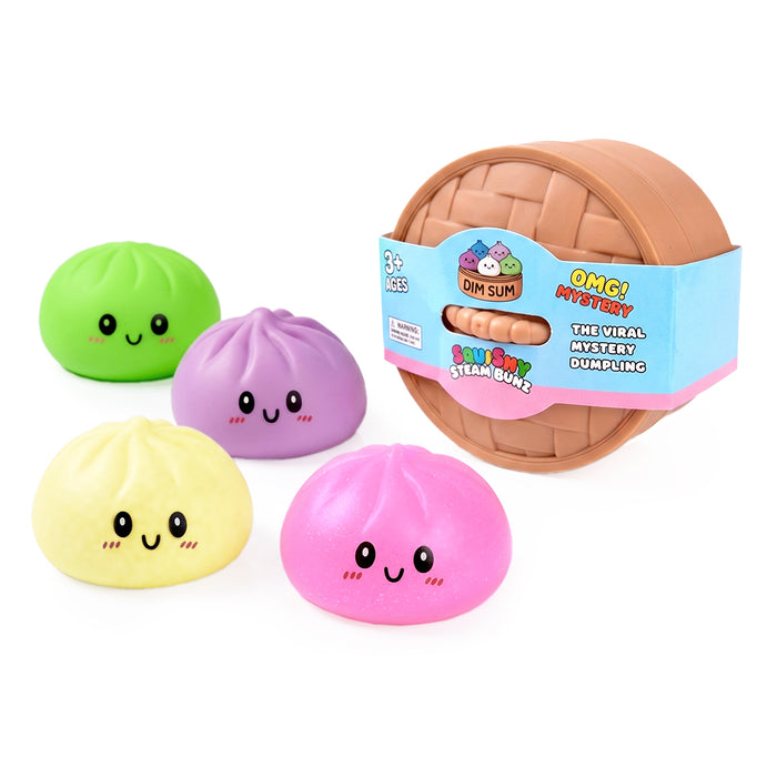 Squishy a forma di raviolo.