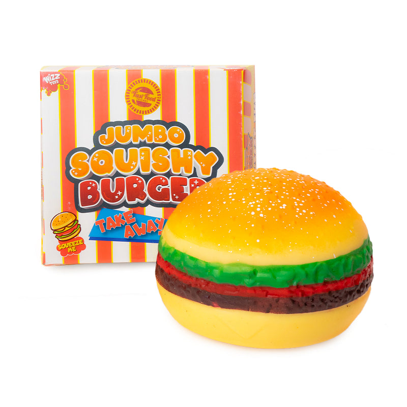 Squishy a forma di hamburger.