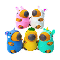 Squishy a forma di capibara.