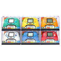 Mini consolle con 6 giochi diversi.