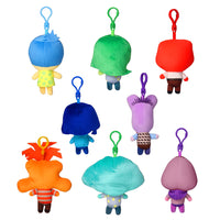 Portachiavi plush con i personaggi della serie Inside Out.