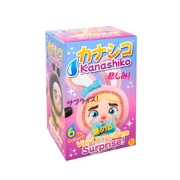 Blind box della serie Kanashiko in versione portachiavi, bag charm.