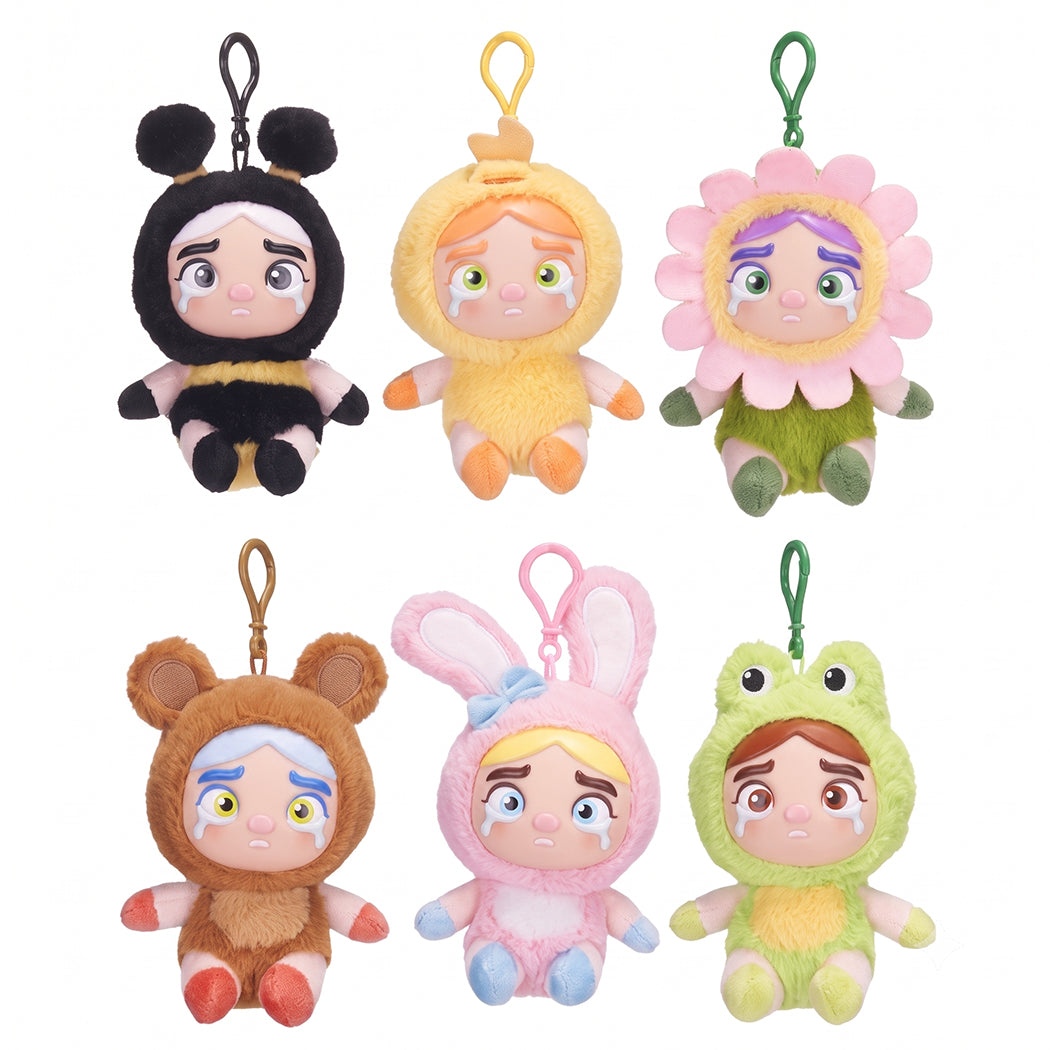 Blind box della serie Kanashiko in versione portachiavi, bag charm.