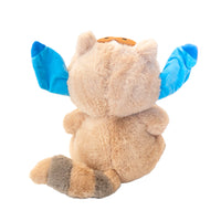 Plush di Stitch travestito da procione.