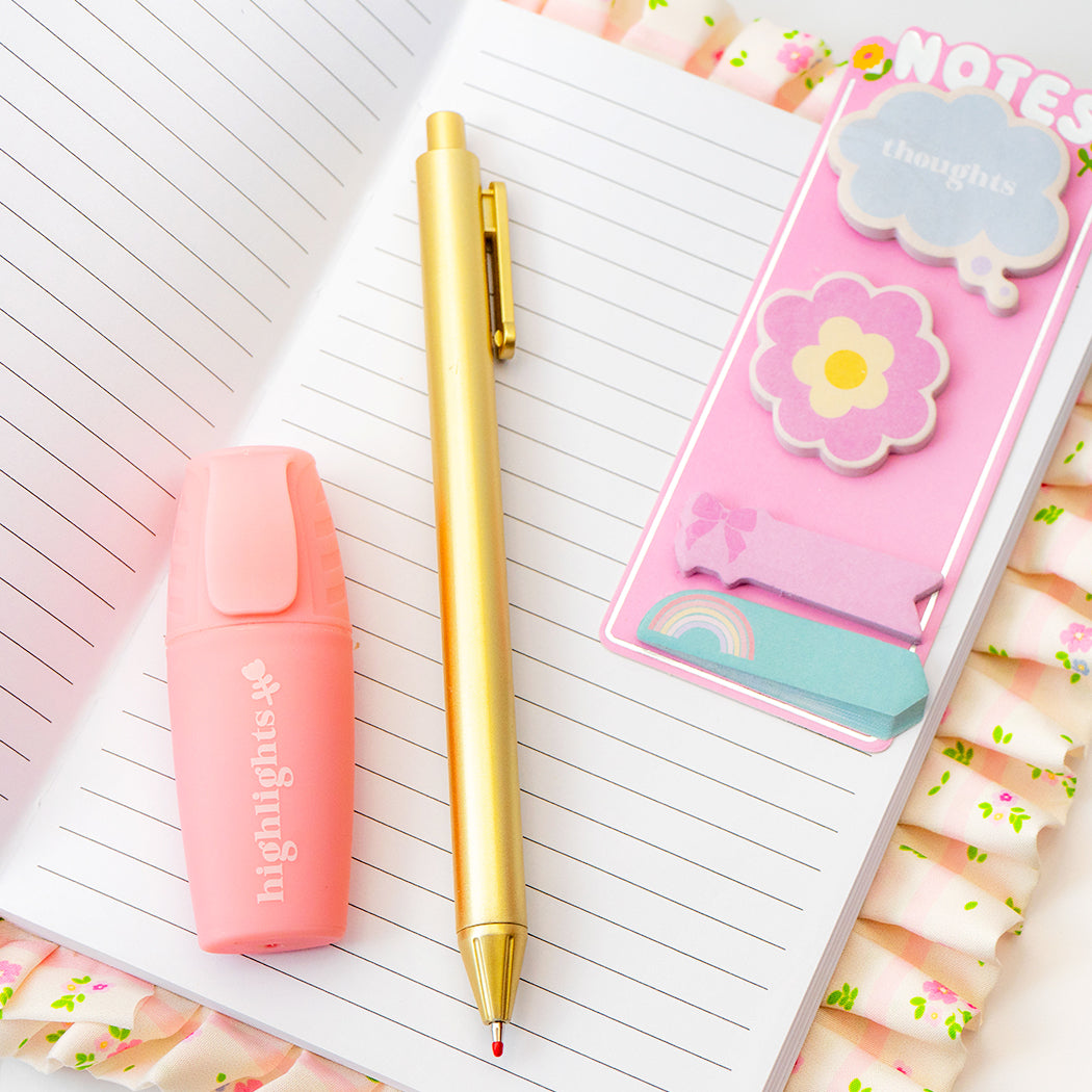Notebook set aesthetic.