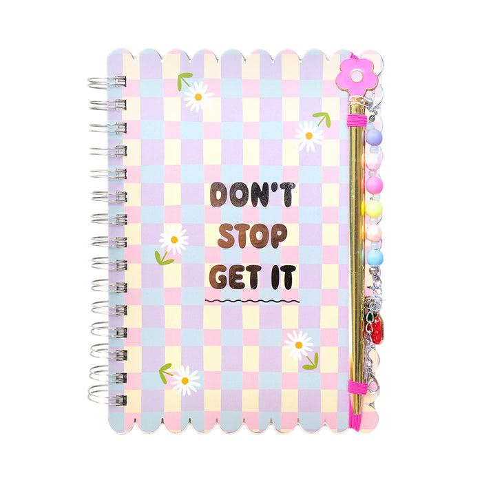 Notebook Con Penna E Charm|Colore:Unico