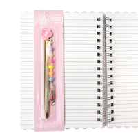 Notebook Con Penna E Charm|Colore:Unico