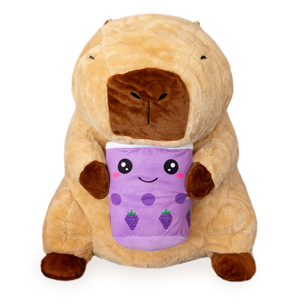Plush Capibara Bubble Tea XXL|Colore:Unico