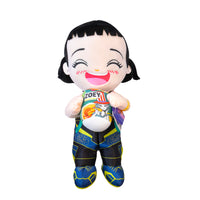 Plush delle Huntrix: Rumi, Zoey, Mira.