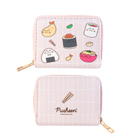 Portafoglio con zip di Pusheen Sushi.
