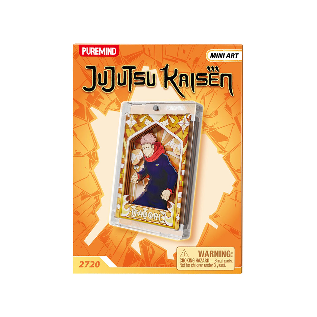 Blind Box della serie Jujutsu Kaisen in versione tessera mini art.
