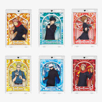 Blind Box della serie Jujutsu Kaisen in versione tessera mini art.