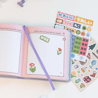 Agenda scolastica 11 mesi 26/27 con personaggi Kawaii.