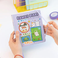 Agenda scolastica 11 mesi 26/27 con personaggi Kawaii.