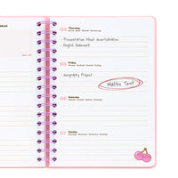 Weeky planner scolastico 26/27 di Pusheen.