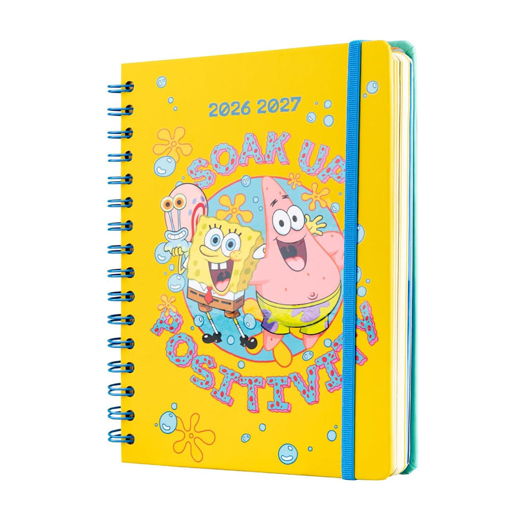 Weeky planner scolastico 26/27 di Spongebob.