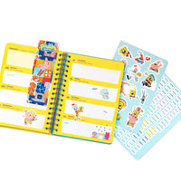 Weeky planner scolastico 26/27 di Spongebob.