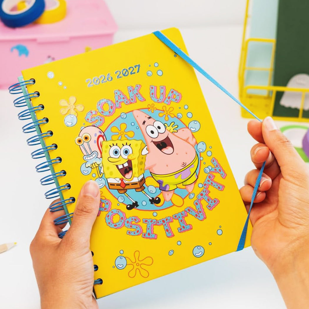 Weeky planner scolastico 26/27 di Spongebob.
