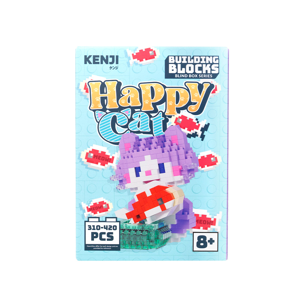 Blind Box versione costruzione a mattoncini per realizzare un gattino.