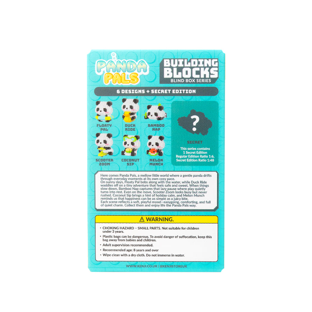Blind Box versione costruzione a mattoncini per realizzare un dolcissimo panda.